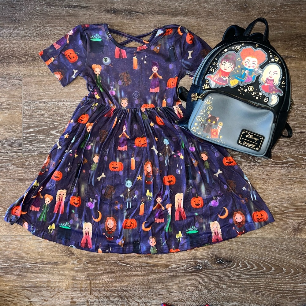 Hocus Pocus themed dress